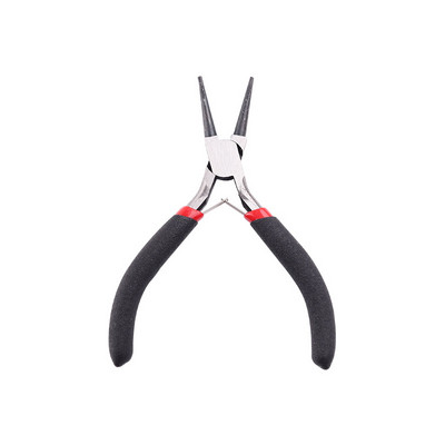 4,5 hüvelykes végfogó hosszú, lapos orrú fogó szerszám cipzárjavításhoz körömhúzó drótvágás szegélyező gyertya kanóc tűző eltávolító