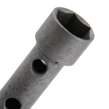 Гнездо за инструменти с двоен край Шестоъгълна кутия за ключ Ремонт на запалителна свещ 19 мм 21 мм сиво