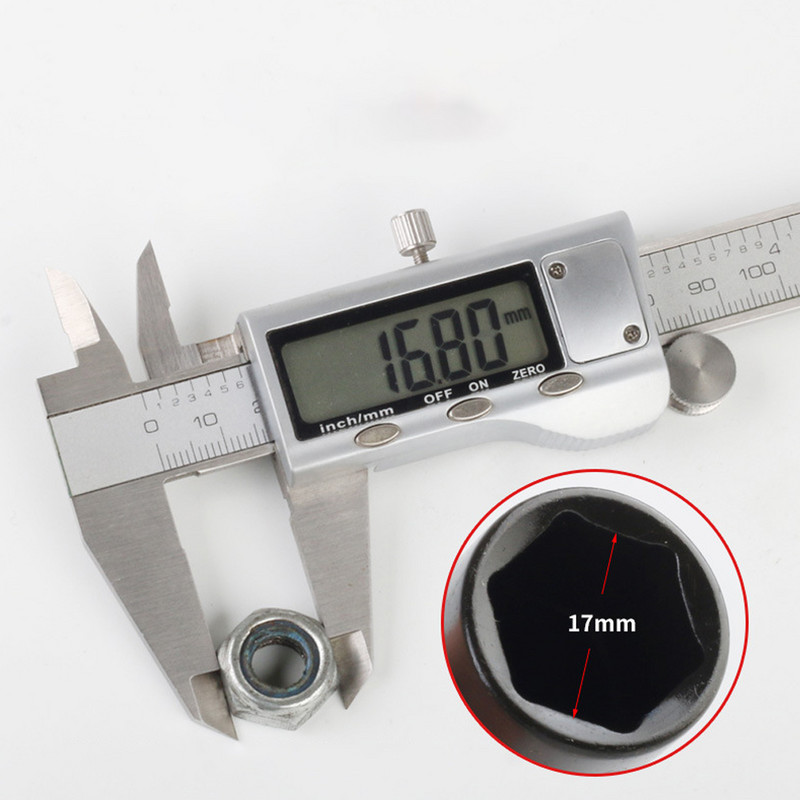 Rankiniai įrankiai Šešiakampis lizdas 110 mm gilinamasis lizdas veržliarakčiai Šešiakampis veržlės atsuktuvas Grąžtas H8-H14 rankovės adapterio įrankiai mechanikui