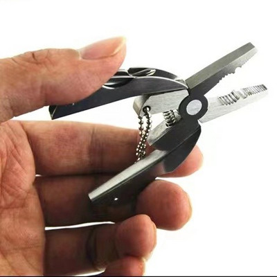 Multifunktsionaalsed tangid Mini Beetle Noatangid Välistingimustes kasutatavad kaasaskantavad kokkupandavad võtmekombinatsiooni tööriistatangid