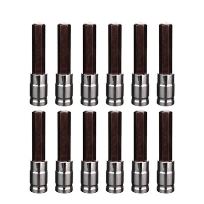 Cheie tubulară antirugină Rezistent la uzură H6 H8 H12 Unități profesionale Biți hexagonali Socluri 99 mm H6 0 13 kg