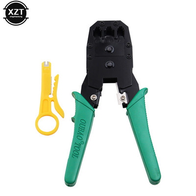 Nouă Ethernet RJ45 Crimper Stripper Network Cable Tool Tool Kit de clește Tester utp RJ11 RJ12 Cat5 Cat5e Conector 8P6P4P