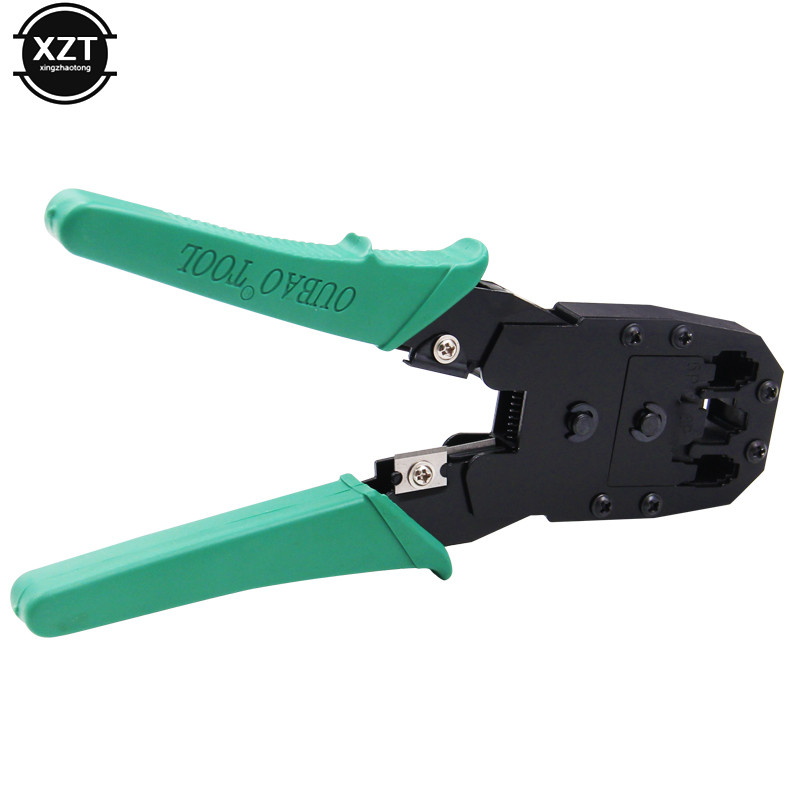 Nouă Ethernet RJ45 Crimper Stripper Network Cable Tool Tool Kit de clește Tester utp RJ11 RJ12 Cat5 Cat5e Conector 8P6P4P