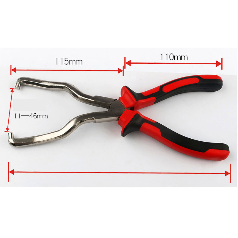 Kliješta za automobilske cijevi Kliješta za skidanje čeljusti filtra za brzi konektor Alat za stezanje cijevi za gorivo Kliješta za skidanje cijevi za benzin