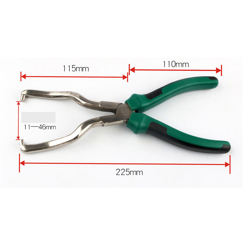 Kliješta za automobilske cijevi Kliješta za skidanje čeljusti filtra za brzi konektor Alat za stezanje cijevi za gorivo Kliješta za skidanje cijevi za benzin