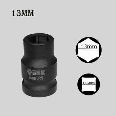 1 buc 1/2 inch priză de impact adânc 10mm-32mm cheie electrică pneumatică adaptor pentru cap instrumente de reparare