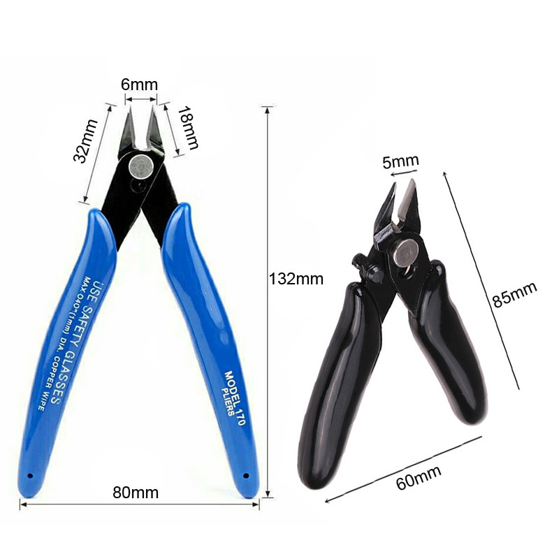 3,5-tollised elektrijuhtmete kaablilõikurid Kodused lõiketangid Multifunktsionaalsed küljelõikurid, roostevabast terasest näpitsad käsitööriistad