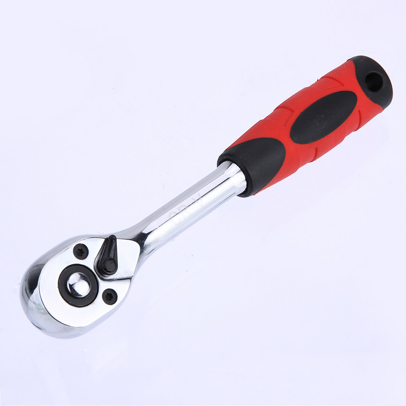 1/4'' 3/8'' 1/2'' Cheie cu clichet de tip A înaltă pentru priză 72 de dinți Cr-v cu eliberare rapidă Instrumente profesionale pentru reparații manuale