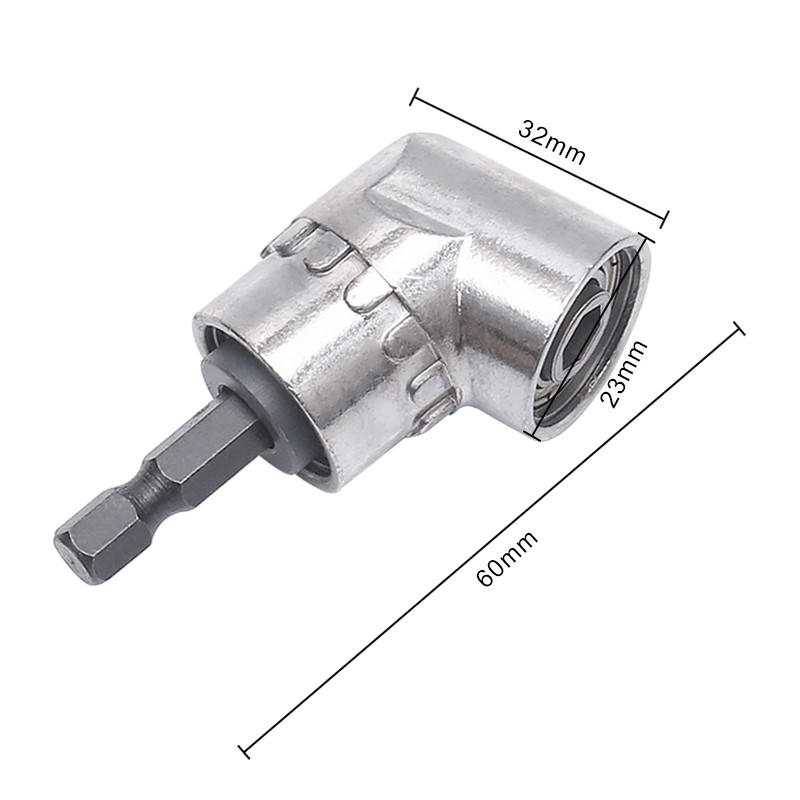 Συσκευή κάμψης 105 μοιρών Εξαρτήματα εργαλείου Κατσαβίδι Κεφαλή ηλεκτρικό τρυπάνι Αξεσουάρ Εξαρτήματα προέκτασης Εξαρτήματα ηλεκτρικό τρυπάνι