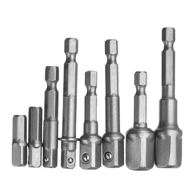 1/4 3/8 1/2 sešstūra uzgaļa ligzda 105 grādu leņķis skrūvgrieža ligzdas turētāja adapteris