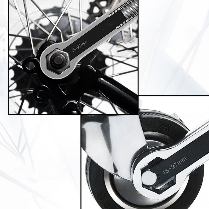 Täielik mutrivõti 24-ühes üldine reguleeritav universaalne mutrivõti mitme funktsiooniga autoparandustööriistad Kahe otsaga mutrivõtme remonditööriistad