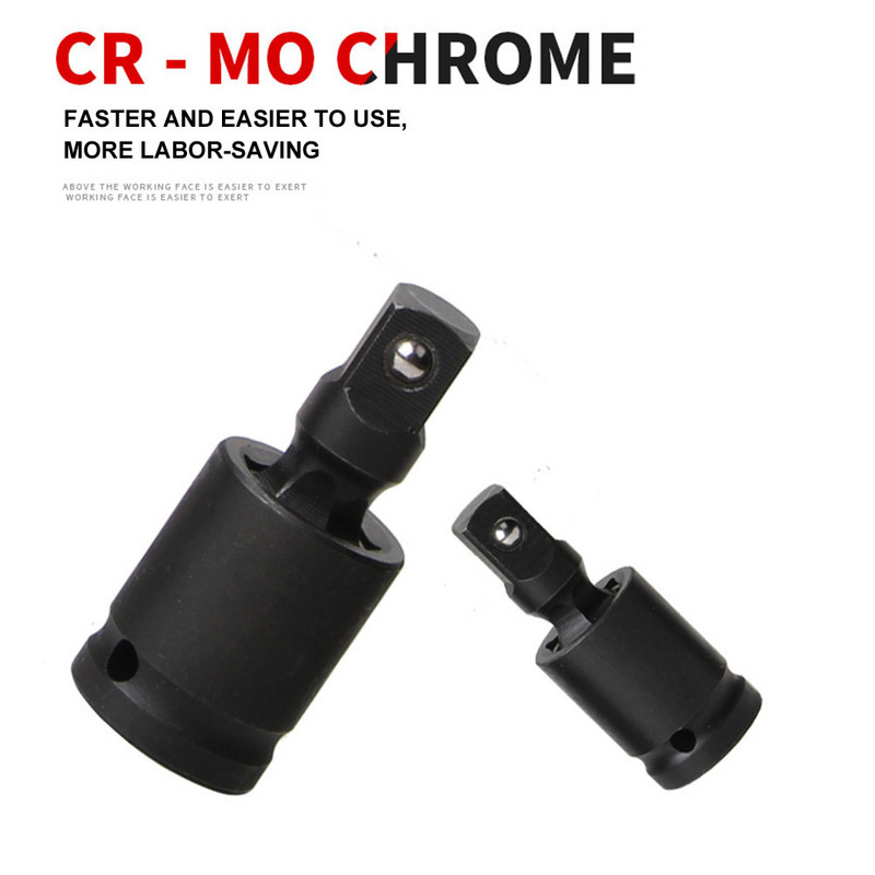 Prelungire cheie pneumatică Impact Articulație universală pivotantă Soclu oscilant Crom Moly Economie de muncă Adaptor de antrenare rezistent la rugină Durabil