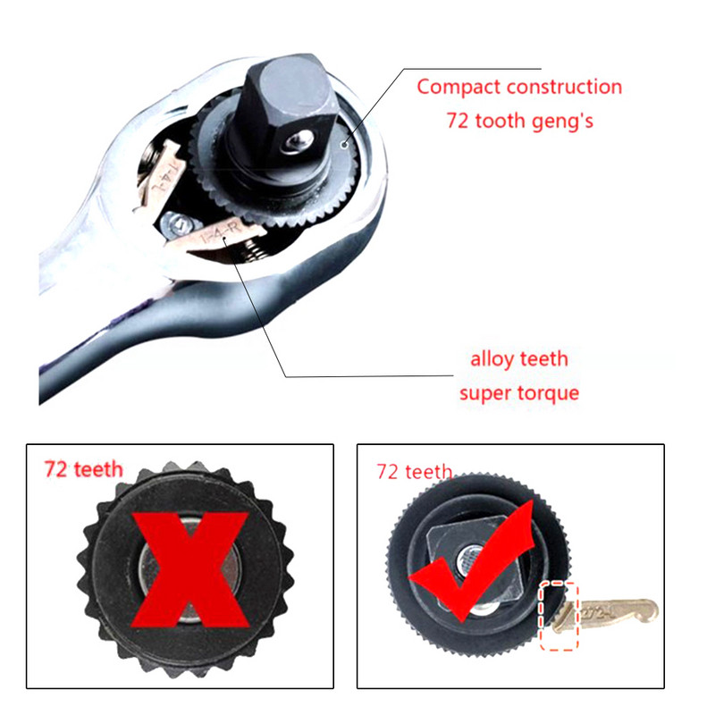 1db 1/4 hüvelykes racsnis villáskulcs acél belső imbuszkulcs gyorscsatlakozós racsnis villáskulcs villáskulcs Mikrokulcs kézi javítószerszámok barkácsolás