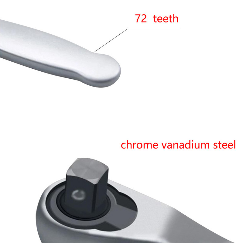 1db 1/4 hüvelykes racsnis villáskulcs acél belső imbuszkulcs gyorscsatlakozós racsnis villáskulcs villáskulcs Mikrokulcs kézi javítószerszámok barkácsolás
