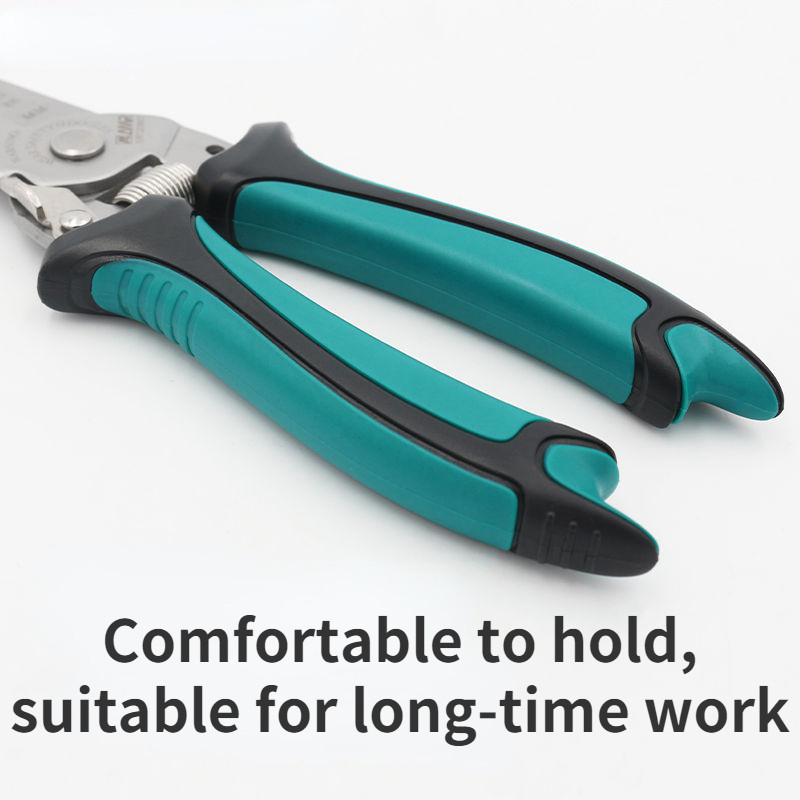 Augstas kvalitātes 7 collu manuālais vadu noņemšanas griezējs rokas instruments Stiepļu noņemšanas knaibles presēšanas automašīnas savienotāja skrūves kabeļa remonta piederumi