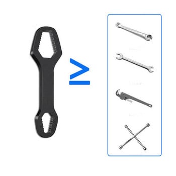 Εργαλεία χειρός κλειδιού Torx 3-17mm 8-22mm Universal Torx Πολυλειτουργικό αυτοσφίγγιμο ρυθμιζόμενο κλειδί κλειδιού διπλής κεφαλής