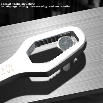 3-17 mm 8-22 mm Универсален гаечен ключ Torx Многофункционален самозатягащ се регулируем гаечен ключ Дъска Двуглав гаечен ключ Torx Ръчни инструменти