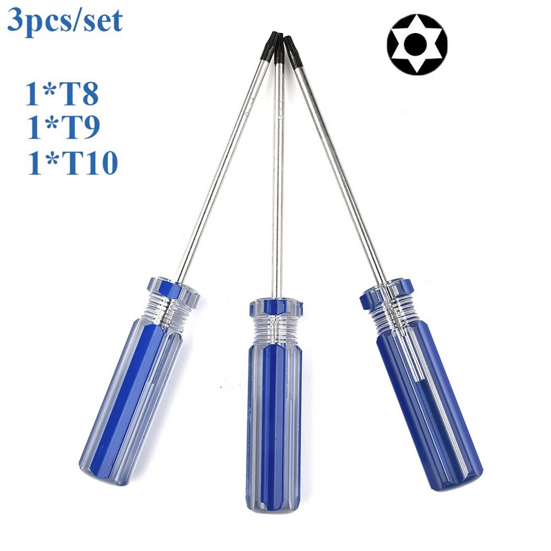 T8 T9 T10 precíziós mágneses csavarhúzó Xbox 360 vezeték nélküli vezérlőhöz Csavarhúzó kézi javítószerszám Mágneses Torx csavarhúzó