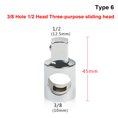 Piedziņas ligzdu adapteri, sprūdrata uzgriežņu atslēgas pārveidotāja remonta instrumenti automašīnu velosipēdam
