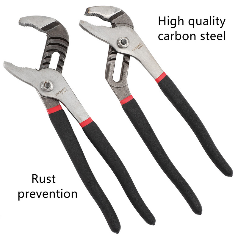 6/8 collu ūdens sūkņa knaibles Daudzfunkcionāls universāls santehnikas knaibles, regulējams atvērts cauruļu knaibles mājas apkopes remonts rokas instrumenti