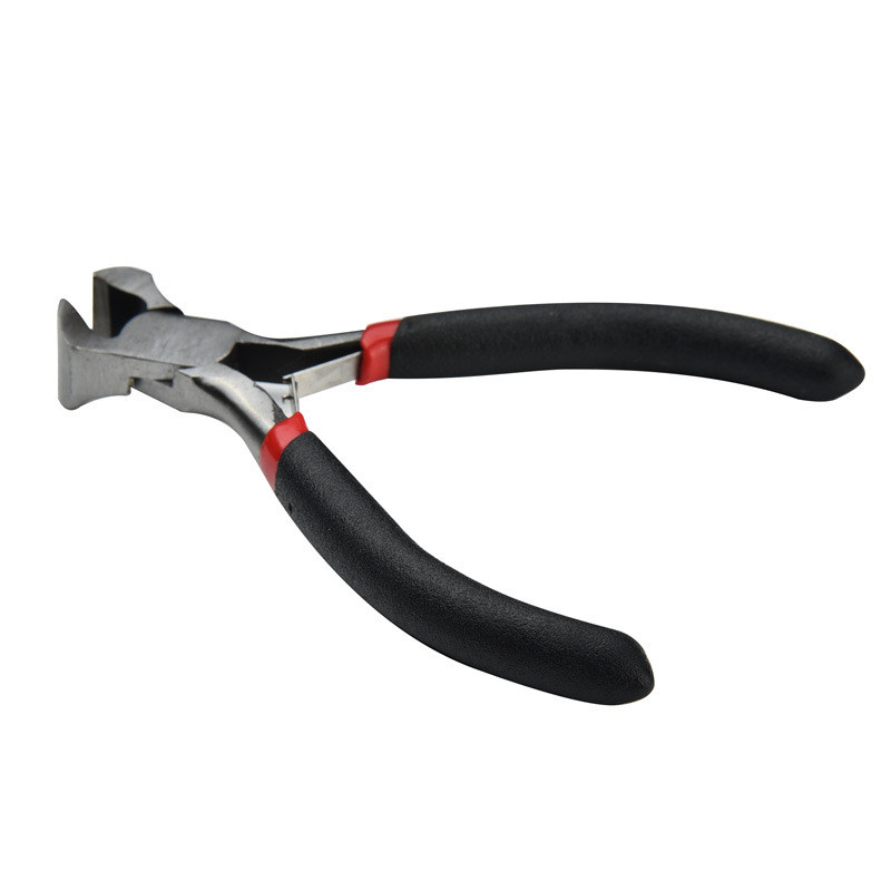 Mini átlós fogó kerek hajlított tű orrvágó kézi gyöngyfűző szigetelt fogó barkácsolás kis ékszer kéziszerszámokhoz