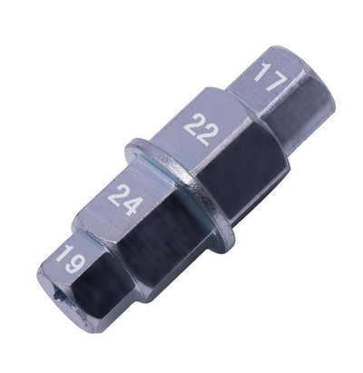 1 kom 17 19 22 24 mm šesterokutna osovina prednjeg stražnjeg kotača motocikla 17 19 22 24 mm šesterokutna osovina odvijača osovine Alat za uklanjanje osovine motocikla