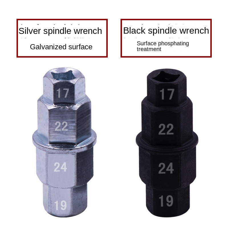 1 kom 17 19 22 24 mm šesterokutna osovina prednjeg stražnjeg kotača motocikla 17 19 22 24 mm šesterokutna osovina odvijača osovine Alat za uklanjanje osovine motocikla