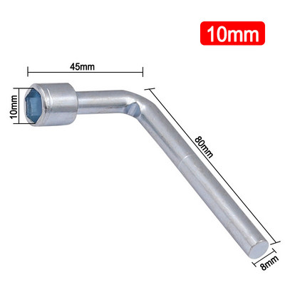 1 buc priză de capăt de țigară de tip L, în formă de 7, priză pentru cheie mică hexagonală externă, instrument de întreținere a automobile, 7/8/10/12/13/14mm