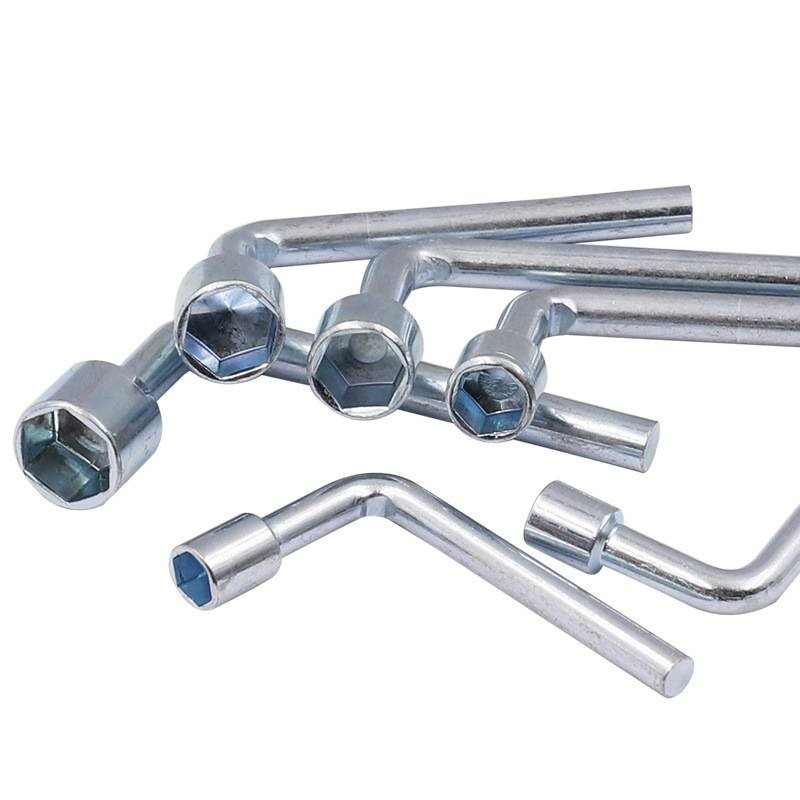 1 buc priză de capăt de țigară de tip L, în formă de 7, priză pentru cheie mică hexagonală externă, instrument de întreținere a automobile, 7/8/10/12/13/14mm