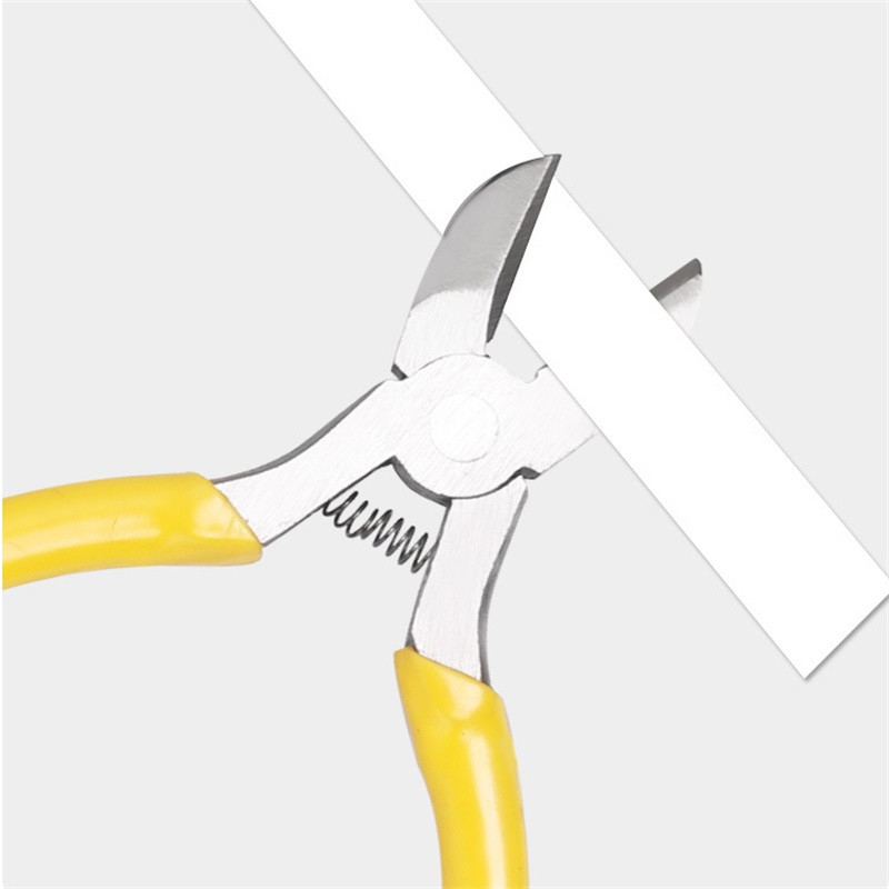 4,5 collu mini knaibles, garais deguns, diagonāls stiepļu griezējs, knaibles, rokas instrumenti, DIY, ierīces, ķēdes remonts, rotaslietas, palīgskava