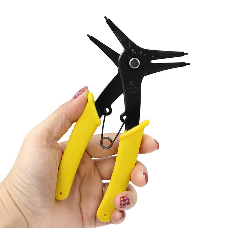 2 viename veržliaračio replės Surinkimo įrankių nuėmimas Sraigtinio žiedo replės vidiniam ir išoriniam fiksavimo žiedui