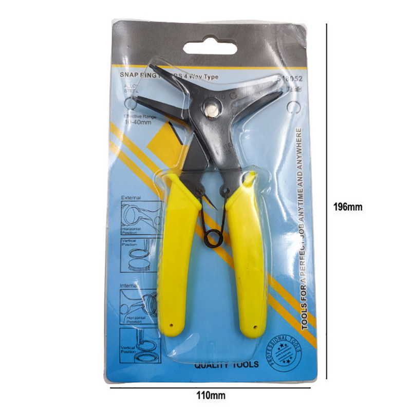 2 viename veržliaračio replės Surinkimo įrankių nuėmimas Sraigtinio žiedo replės vidiniam ir išoriniam fiksavimo žiedui