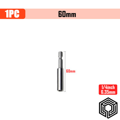Csavarhúzó készlet Hatszögletű szárú gyorskioldó precíziós mágneses bitek tartó Állítható hosszabbítórúd elektromos fúró tartozékok