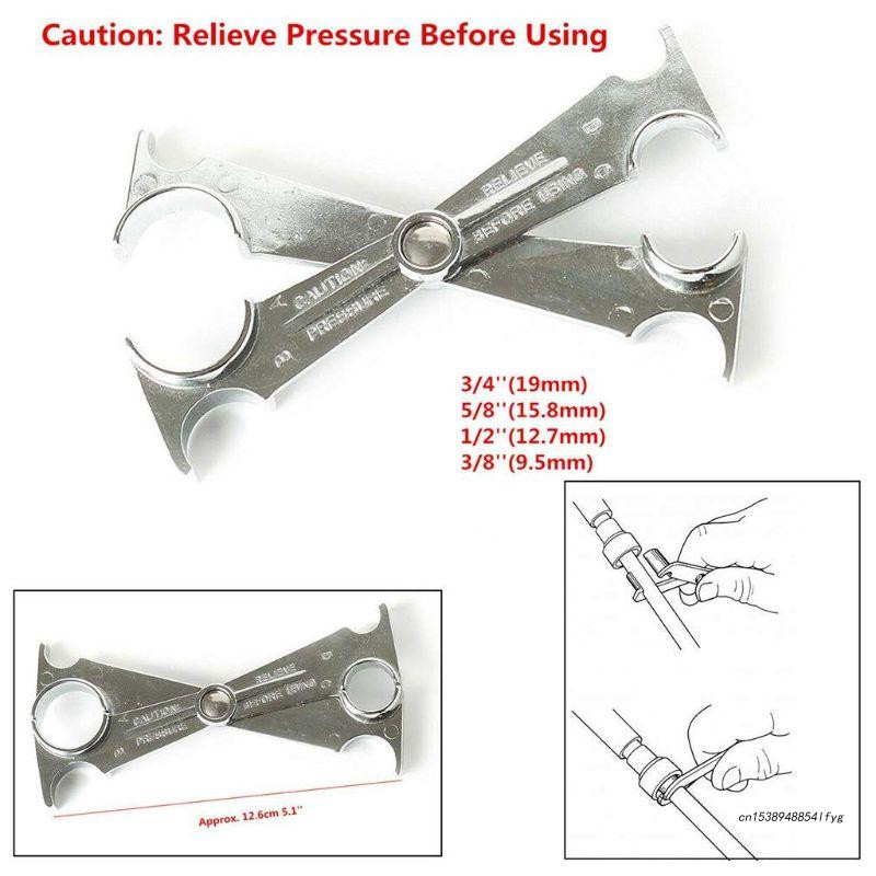 Eemaldamine Mutrivõti Konditsioneerimisvoolik Kütusetoru lahtiühendamine Vedruvabastustööriist Automaatne auto 3/4`` 5/8`` 1/2`` 3/8``