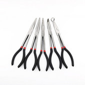 Többfunkciós 1db horgászfogó görbe egyenes, hosszú nyelű szénacél megfogó