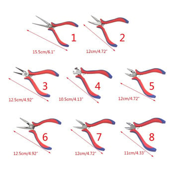 Мини клещи Направи си сам Малки клещи за бижута Инструменти 5 инча Диагонални клещи Инструмент за мъниста