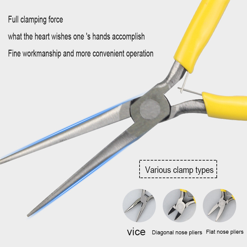 5 collu mini pīlētājus var izmantot ar rokām darinātiem rotaslietu izolētiem griezējiem, nospiešanas sloksnēm, stiepļu presēšanas kabeļu griezējiem