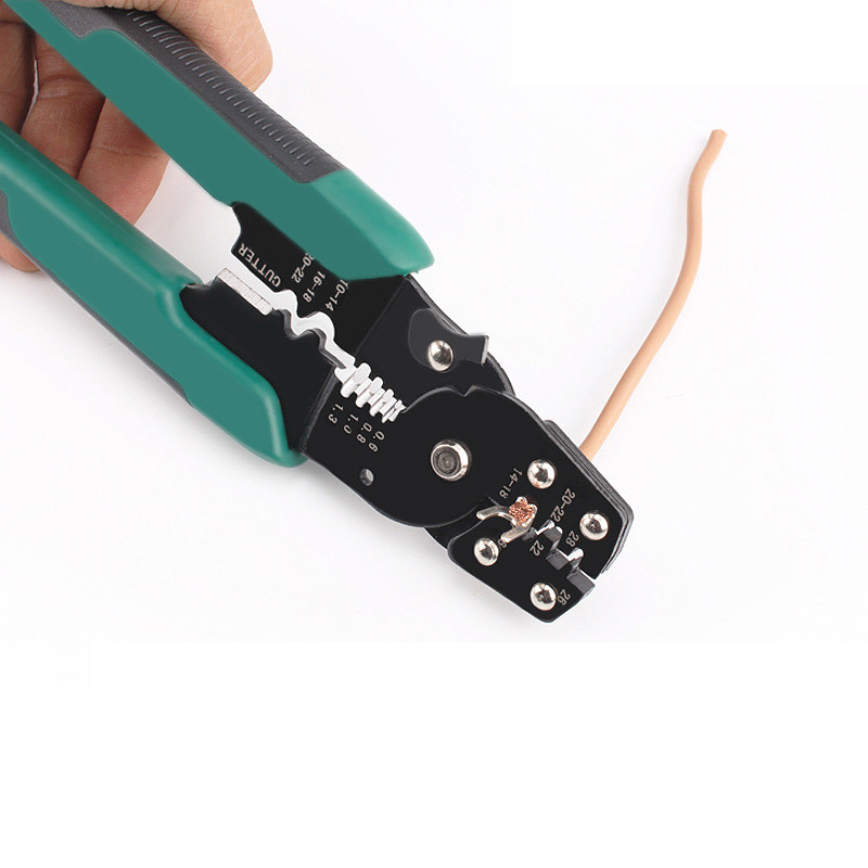 Εργαλείο χειρός πολλαπλών χρήσεων Καλώδιο απογυμνωτή σύρματος κοπής πολυεργαλείου απογυμνωτή κοπής πένσα σύρμα πτύχωσης