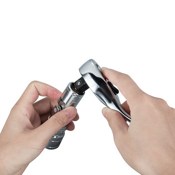 1/4 3/8 1/2 Chrome Vanadium Steel Sleeve Adapter Converter Socket Drive Pocket Wrench Adapter Wrench-sleeve Joint Converter Hand Tools