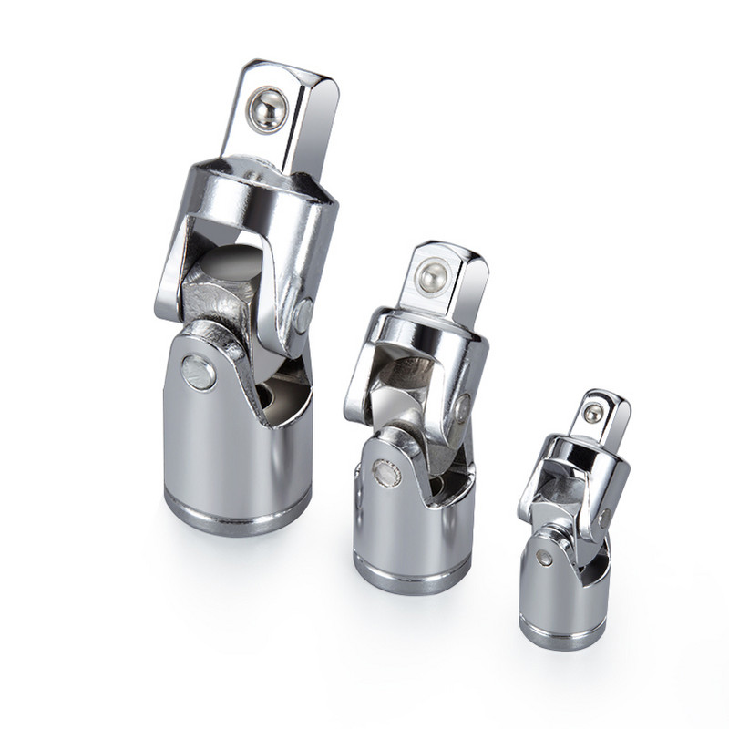 1/4 3/8 1/2 króm-vanádium acél hüvelyű adapter átalakító meghajtó aljzat csavarkulcs adapter csavarkulcs-hüvely csukló átalakító kéziszerszámok