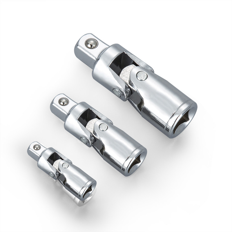 1/4 3/8 1/2 króm-vanádium acél hüvelyű adapter átalakító meghajtó aljzat csavarkulcs adapter csavarkulcs-hüvely csukló átalakító kéziszerszámok