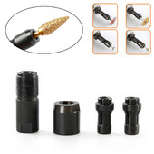 Adaptor modificat polizor unghiular de 3/6mm la mandrina polizorului drept pentru polizor unghiular de tip 100 M10 slefuire, lustruire, taiere