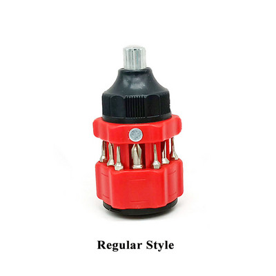 12 az 1-ben csavarhúzó készlet Hordozható mini fogantyújavító kéziszerszámok Bit Hex Torx mágneses csavarhúzó vanádium acél javítószerszámok