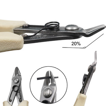 1 БР. Иглени клещи с остро острие Стоманени професионални режещи клещи Инструменти за ремонт на изработка на бижута Риболов
