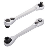 1 τεμ. 1/4" Mini Ratchet Wrench Head Head Handle Small Fly Socket Wrench Double-Ended Orque κλειδί Εργαλεία