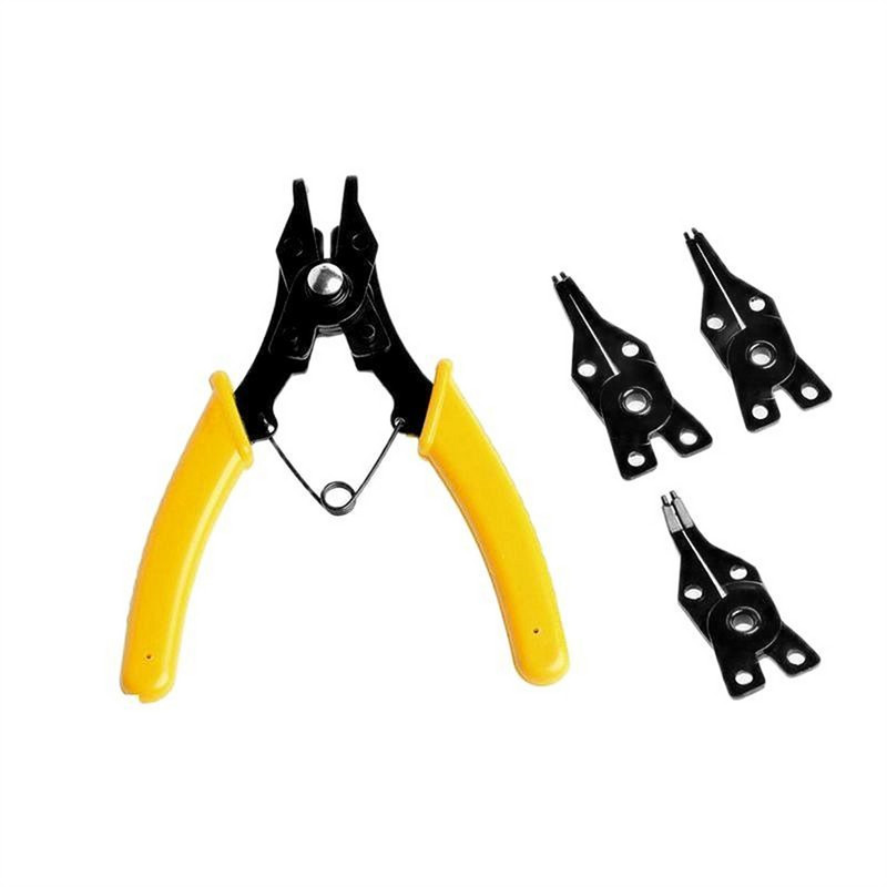 4-ühes rõngastangide komplekt isetegemise rõngaste kombinatsioon kinnitusklambriga ehtetangid sisemise välise rõnga eemaldaja