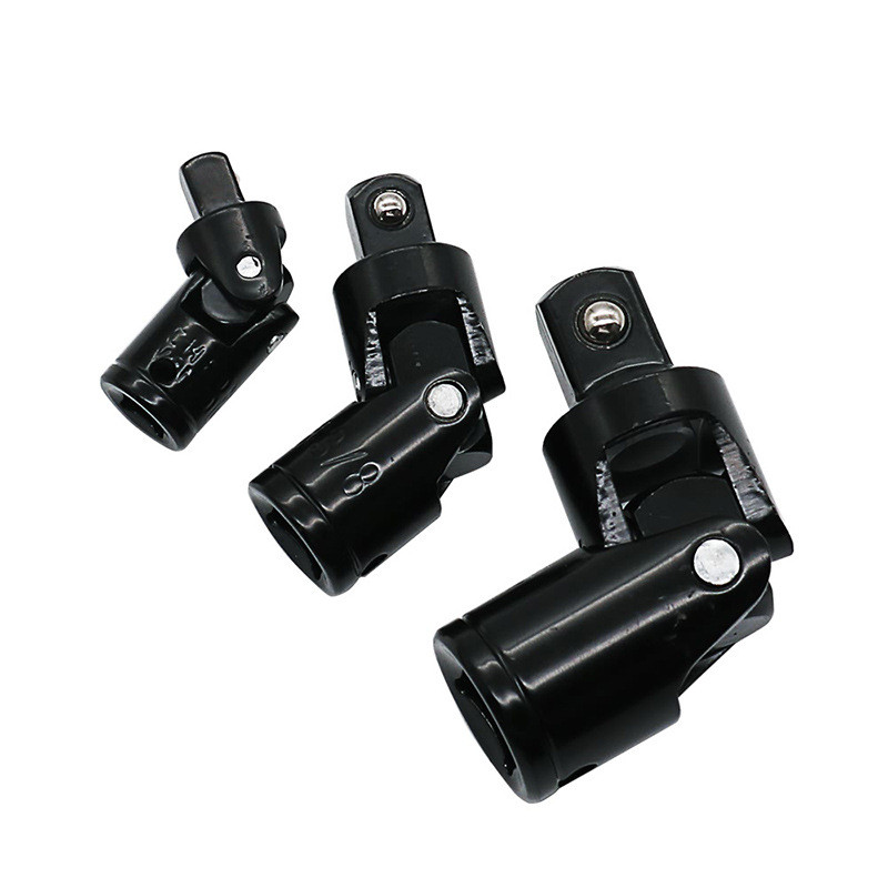 Univerzális csukló átalakító fej négyszögletes fej hüvely univerzális hüvely fej kormánymeghajtó fej 1 / 2 - 3 / 8 - 1 / 4