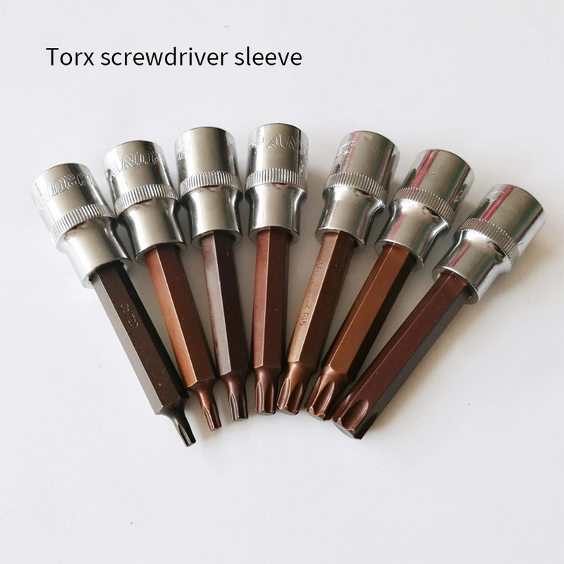 Piedziņas uzgriežņu atslēga Nodilumizturīgs sešstūra sprūdrata skrūvgrieža uzgaļi H8 piedziņas sešstūra uzgaļi ligzdas rokas instruments 99mm H6 0 13kg