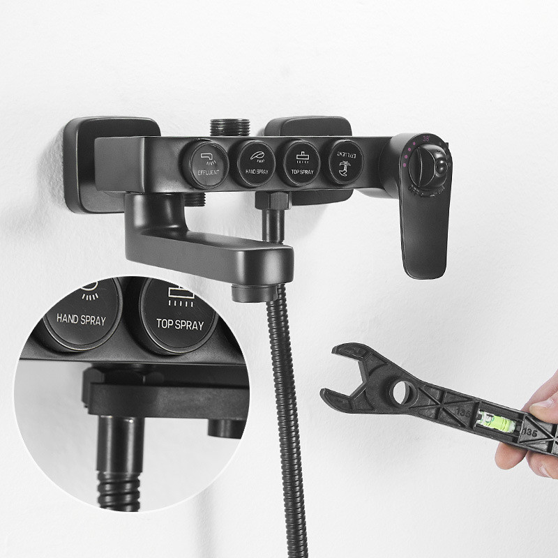 Multifunktsionaalne kahepealine mutrivõti Plastmaterjal Peen töötlus, vesiloodiga Käsitsitööriist Sanitaartehnilised Tööriistad Kraanivõti Repa