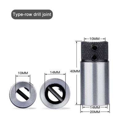 Famegmunkáló fúró sor kereszthüvely bilincs kereszt típusú fúrópersely talp fa fúrófejhez fúrótorony befogó tokmányhoz